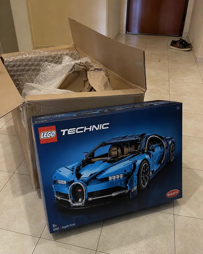 Set Technic recebido pela Carla