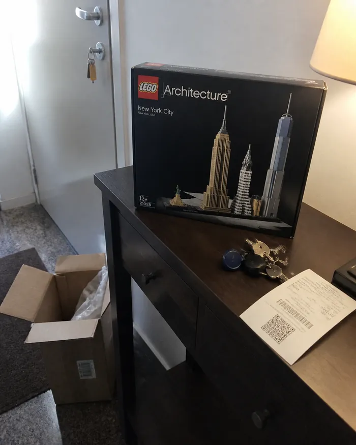 Set Skyline Architecture recebido pelo Ricardo