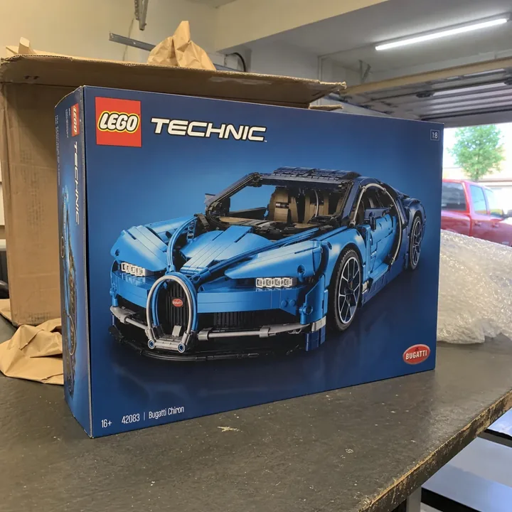 Bugatti Chiron 42083 da coleção Technic